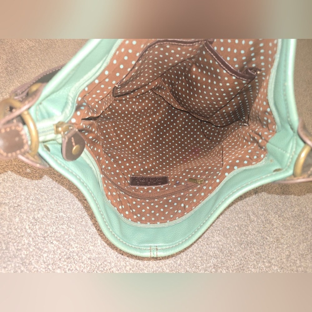 Chala Sea Turtle Tote With Coin Bag Assessory Travel Vacation Fun Leather - Picture 5 of 6